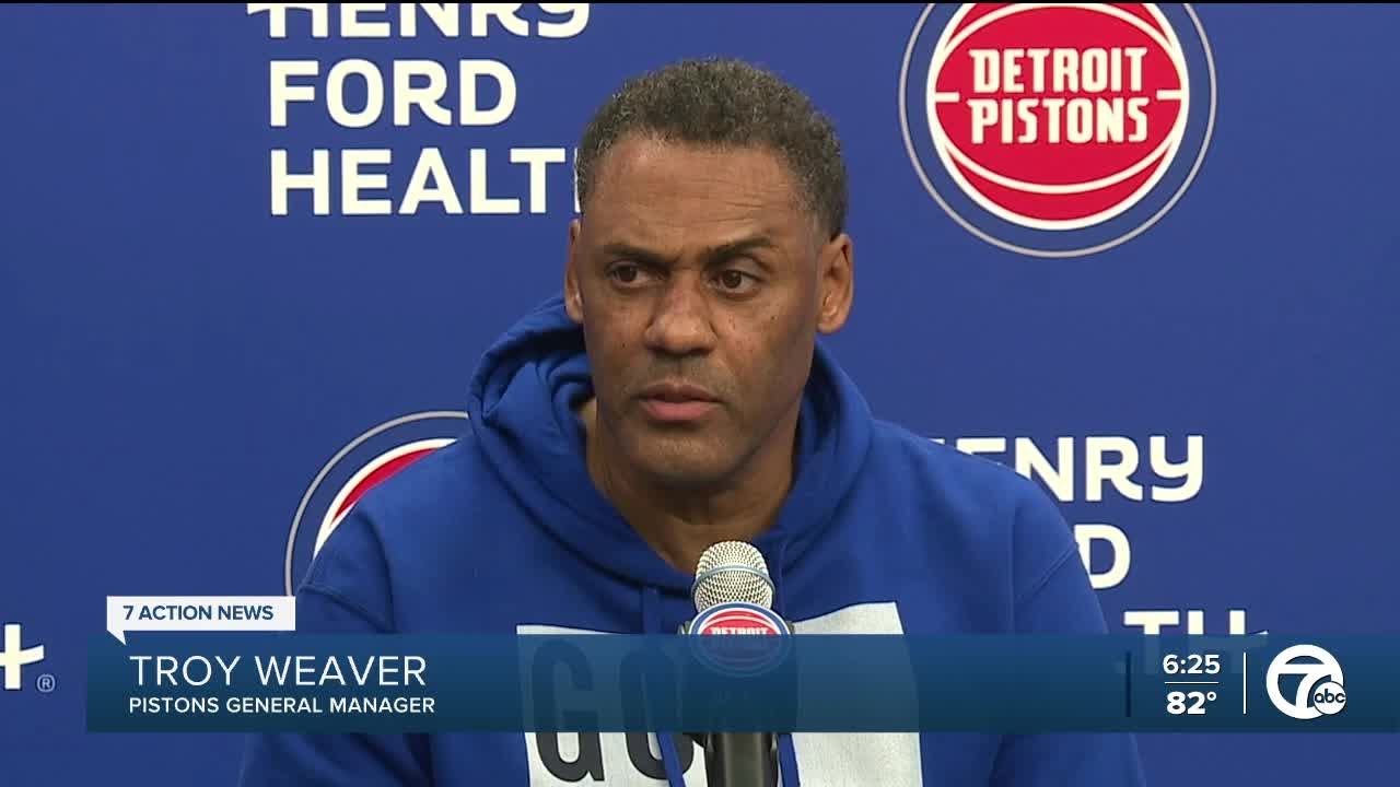 Pistons GM Troy Weaver open to trades, but likes options at No. 5