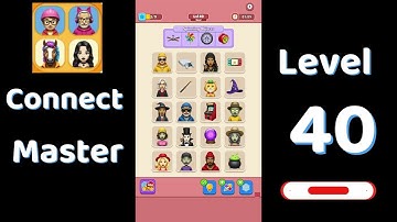 Connect Master Level 40 Walkthrough 🧩 | Match Puzzle | Puzzle Solutions & Tips | Go Answer