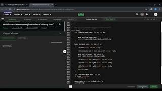 07 02 2024 | Min distance between two given nodes of a Binary Tree | GFG | POTD | JAVA |