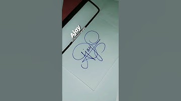 Ajay name signature #ajay #trending #viral #signature #style #shortsvideo