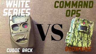 Cuddle Back White series VS. Browning Command Ops