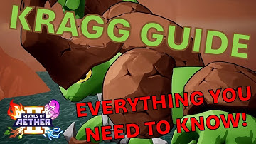 HOW TO PLAY KRAGG IN RIVALS OF AETHER 2!!