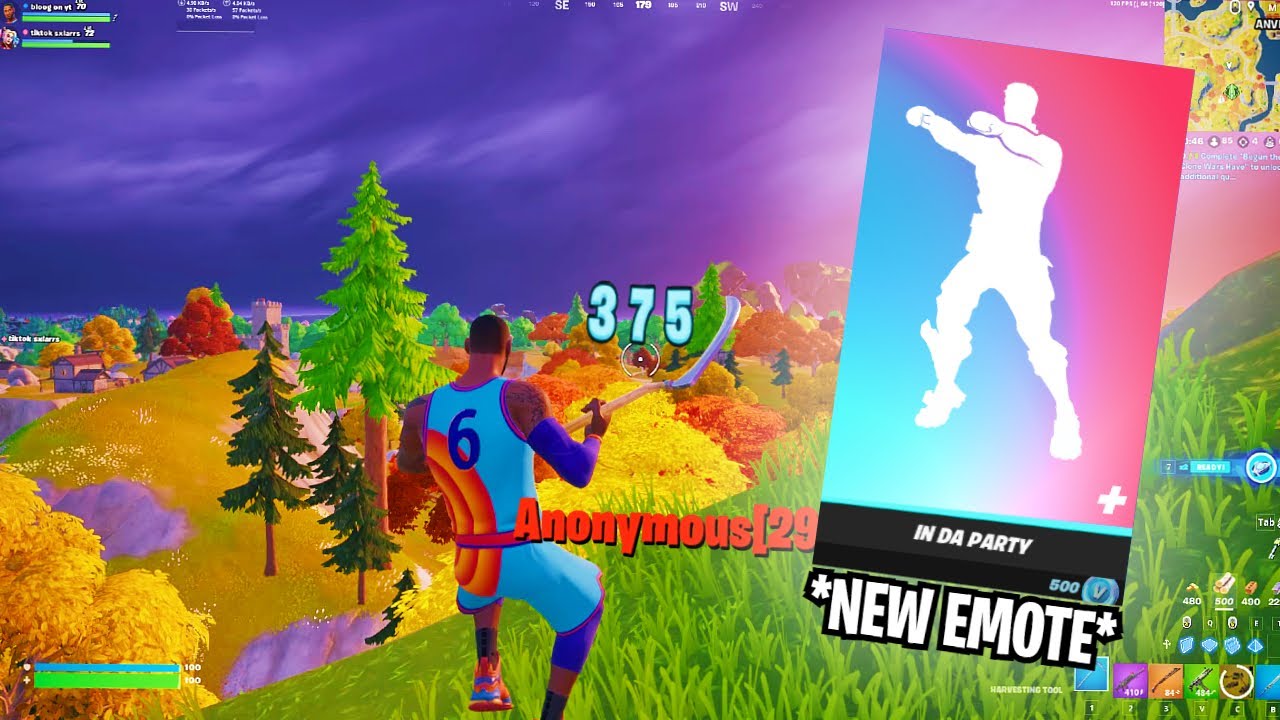 IN DA GETTO 💃 (Fortnite Montage) *NEW IN DA PARTY EMOTE*