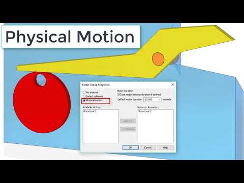 Cam and Follower Mechanism part 10 | CAM Physical Motion - Solid Edge
