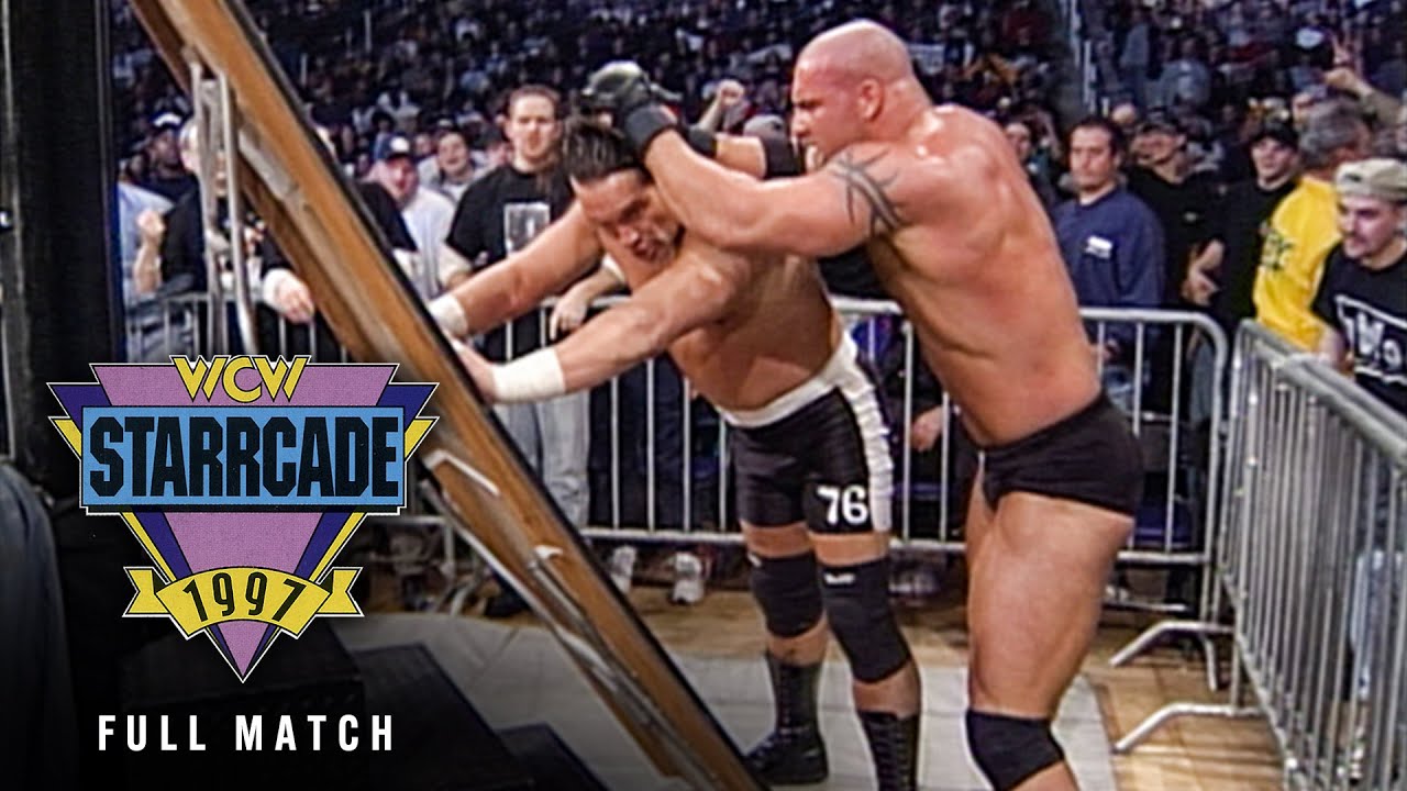 FULL MATCH: Goldberg vs. Steve McMichael: WCW Starrcade 1997 - YouTube