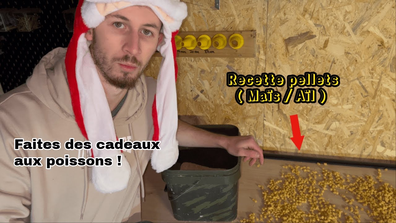 Recette de Pellets ( Maïs/Aïl ) & Amorce Feeder Maison