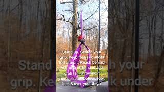 Rebecca Split Flip - Ferree Aerial Silks Content