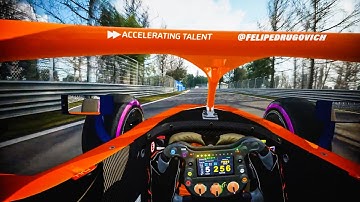 F2 Onboard Monza with Felipe Drugovich | Assetto Corsa