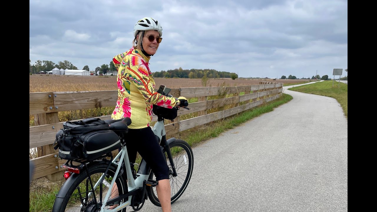 An 18 mile ride on the Indianapolis Pensy Trail