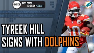 TYREEK HILL MAKES DOLPHINS THE FASTEST RECEIVING CORP WITH JAYLEN WADDLE