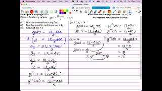 Example 6 29 Inverse Functions Part 3