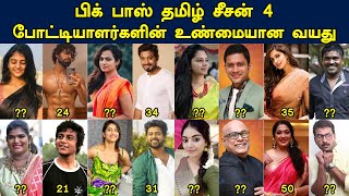 Bigg Boss Tamil 4 - Contestants Real AGE | Bigg Boss 16 Contestants AGE | Bigg Boss 2020