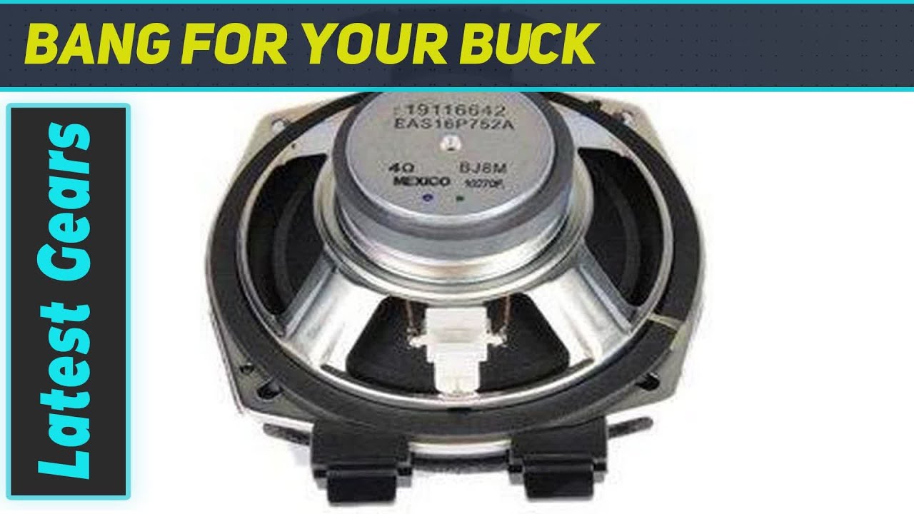 GM Genuine Parts 19116642 Front Door Radio Speaker - Best Factory Replacement Option?