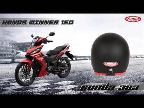 Sự kết hợp tuyệt vời giữa HONDA WINER    SUNDA Helmet Vietnam