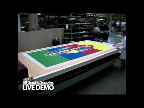 Live Demo: Monti Antonio Model 200 Flag Production - All Graphic Supplies