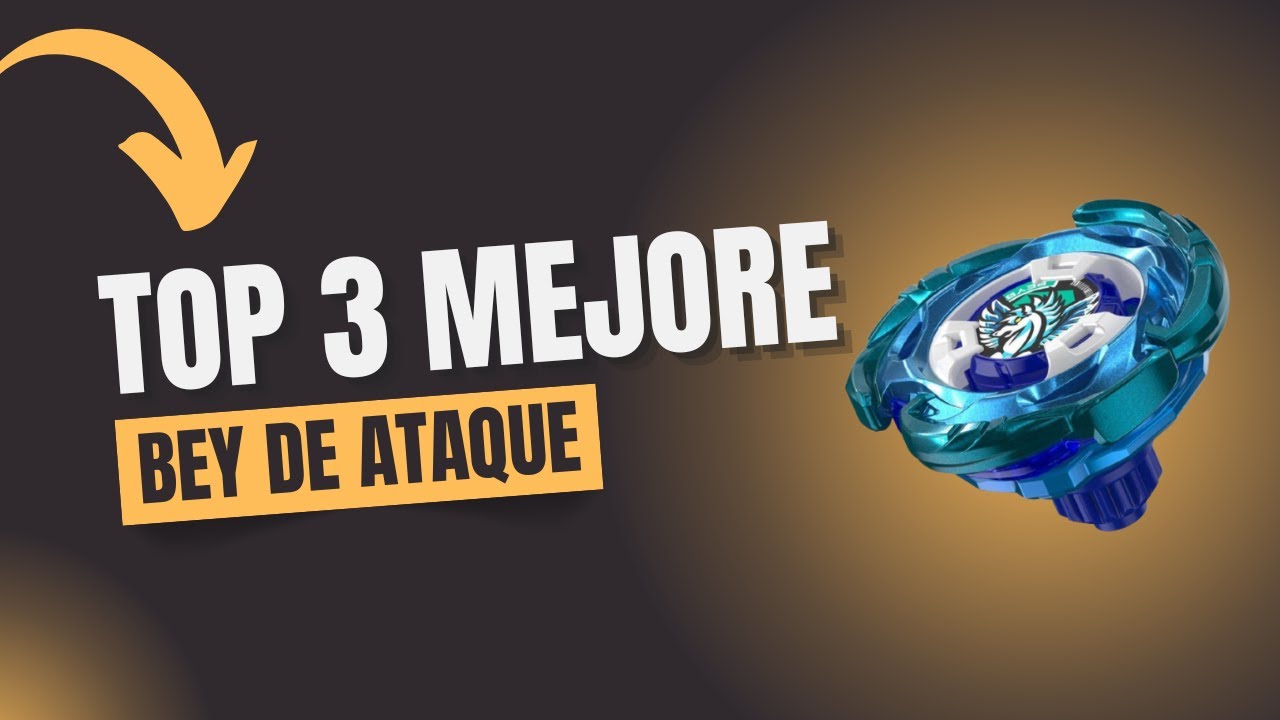 ¡TOP 3 COMBOS DE ATAQUE MÁS ROTOS de Beyblade X! (LOS MEJORES DEL META😈)  