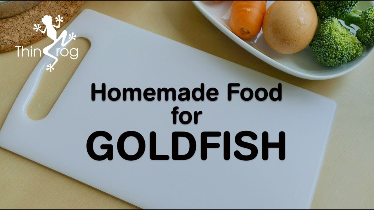 Homemade Food for Goldfish - YouTube