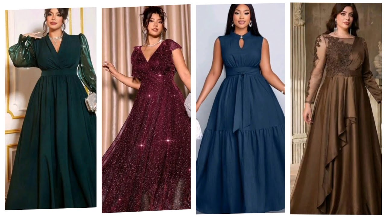 Mira estos VESTIDOS espectaculares en talla Grande Bonitos y elegante 