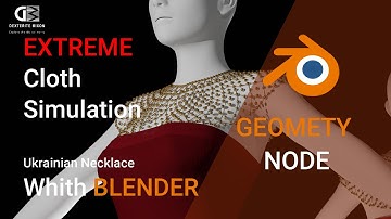 Blender tutorial cloth simulation and Geometry node