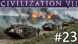 Land Ship Raiders - Sid Meiers Civilization 7 - Augustus Rome ep 23