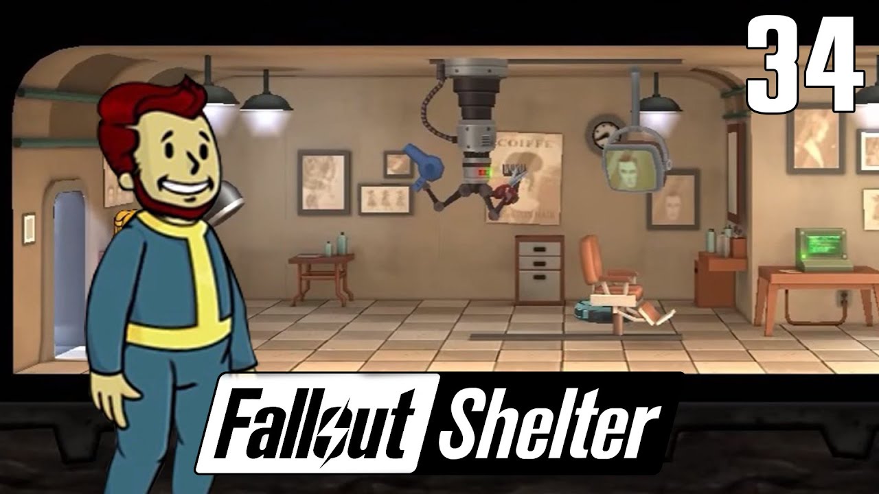 Fallout Shelter 34 Barber Shop Aka Fryzjer Youtube