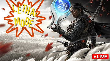 Ghost of Tsushima Platinum on HARDEST Difficulty!!  (LETHAL)  | Platinum Trophy Journey Begins ⚔️🗡️