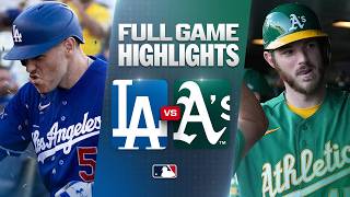 DODGERS vs. ATHLETICS: Official Full Game Highlights (July 1) | 2026 MLB Season screenshot 1