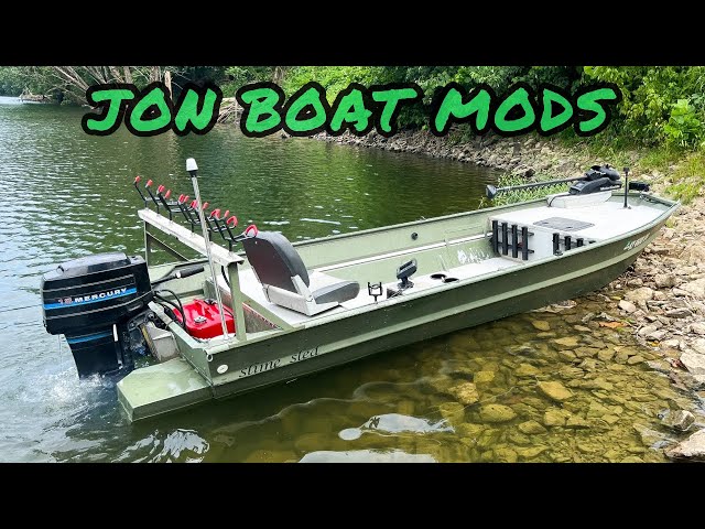 Jon Boat Modifications Explained-The Ultimate Jon Boat Setup 