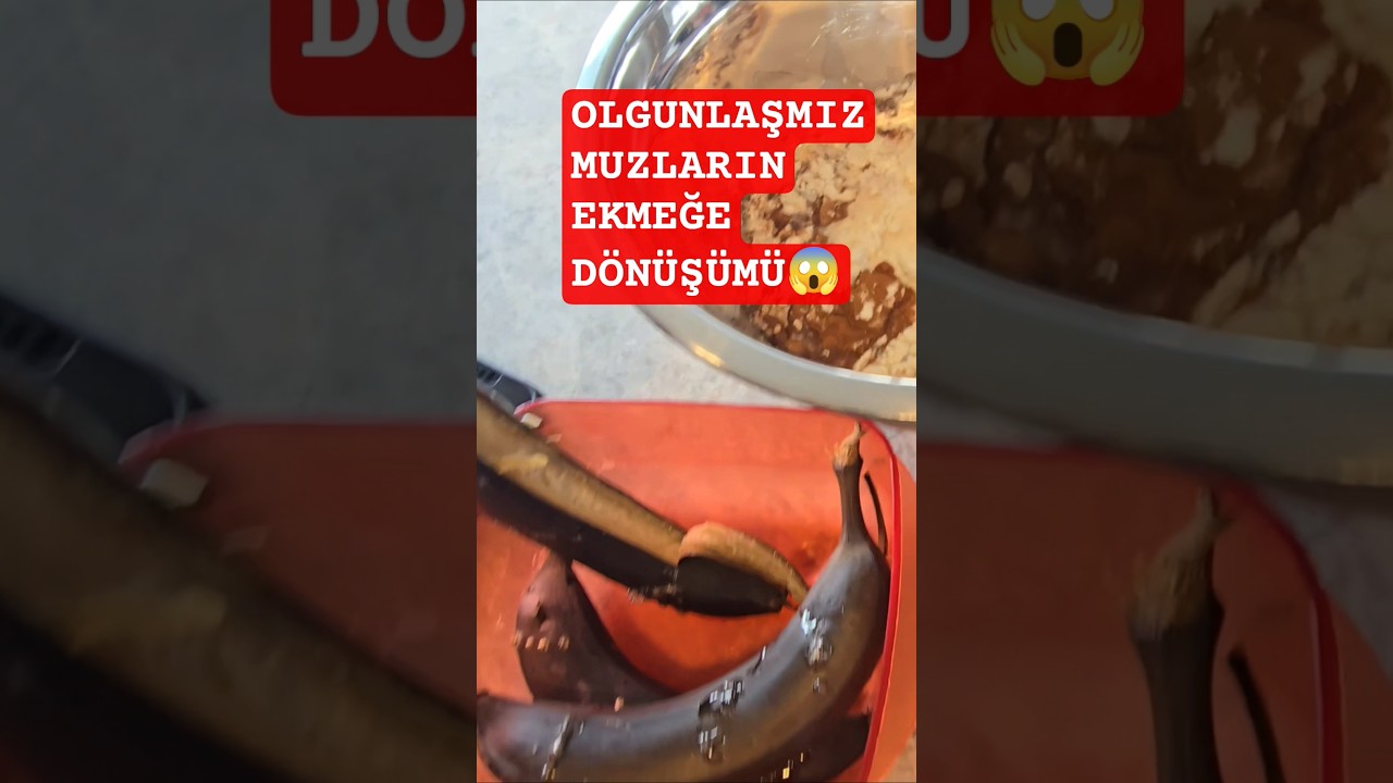 Pişmiş Muzları Böyle Hazırlayıp Bakın Ne Olacak #kitchenhacks #bananabread