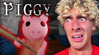 I Played Roblox PIGGY for the FIRST TIME