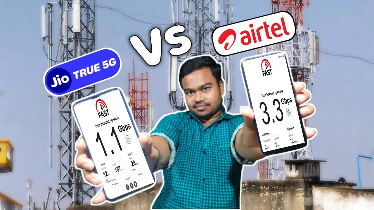 Jio 5G vs Airtel 5G Real Life Speed Test - Real Test ! - YouTube