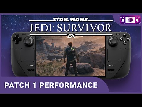 Jedi Survivor Patch 1 - Steam Deck Gameplay - Performance Update