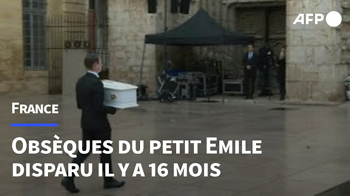 Ferveur et tradition catholique aux obsèques d'Emile dans le Var | AFP