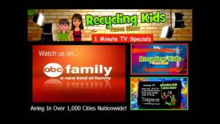 Full Recycling Kids Game Show on ABC FAMILY - Angela Tullar Hosts News
