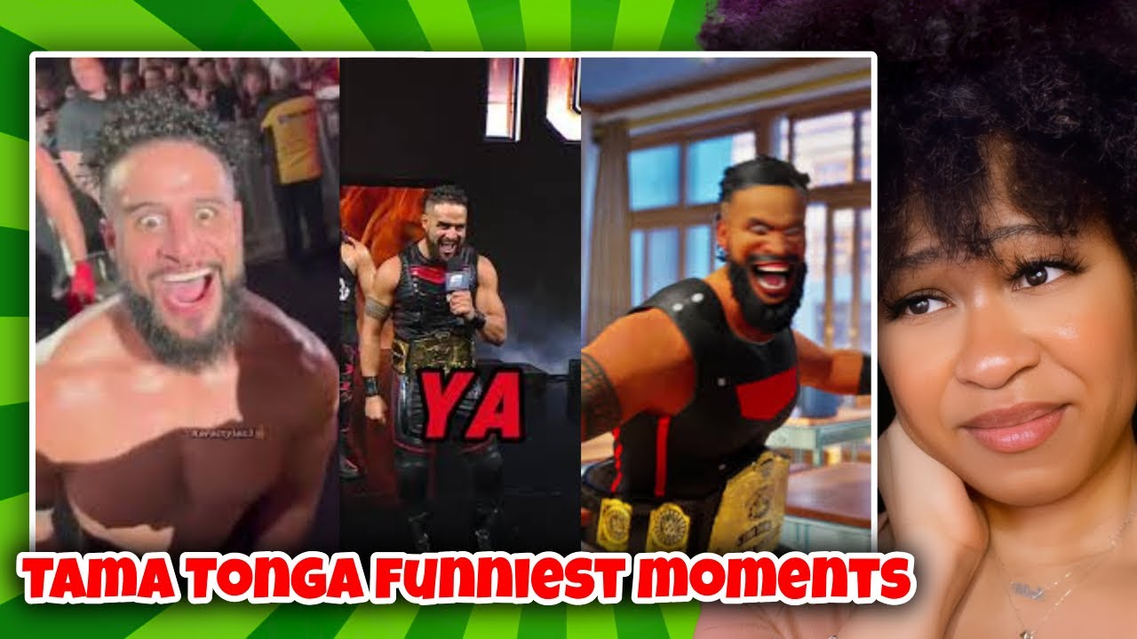 wwe reaction | Tama Tonga - THE FUNNIEST HYENA OF THE BLOODLINE