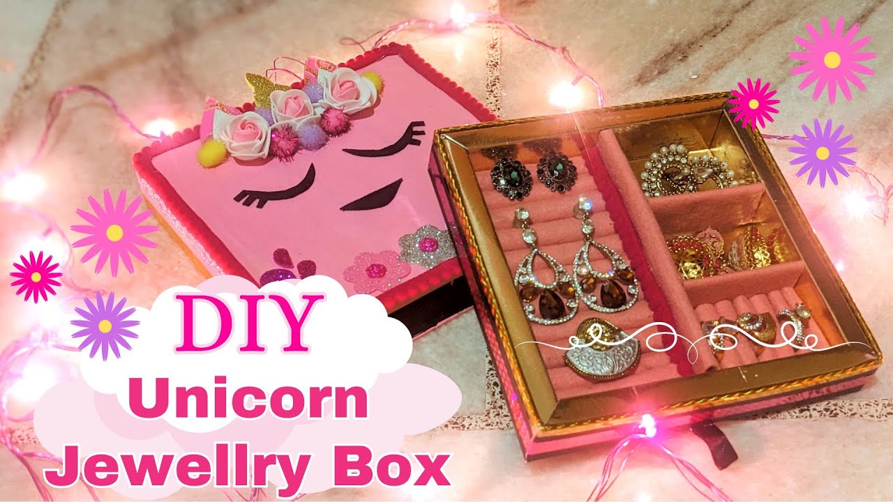 DIY Unicorn Jewellery Box YouTube