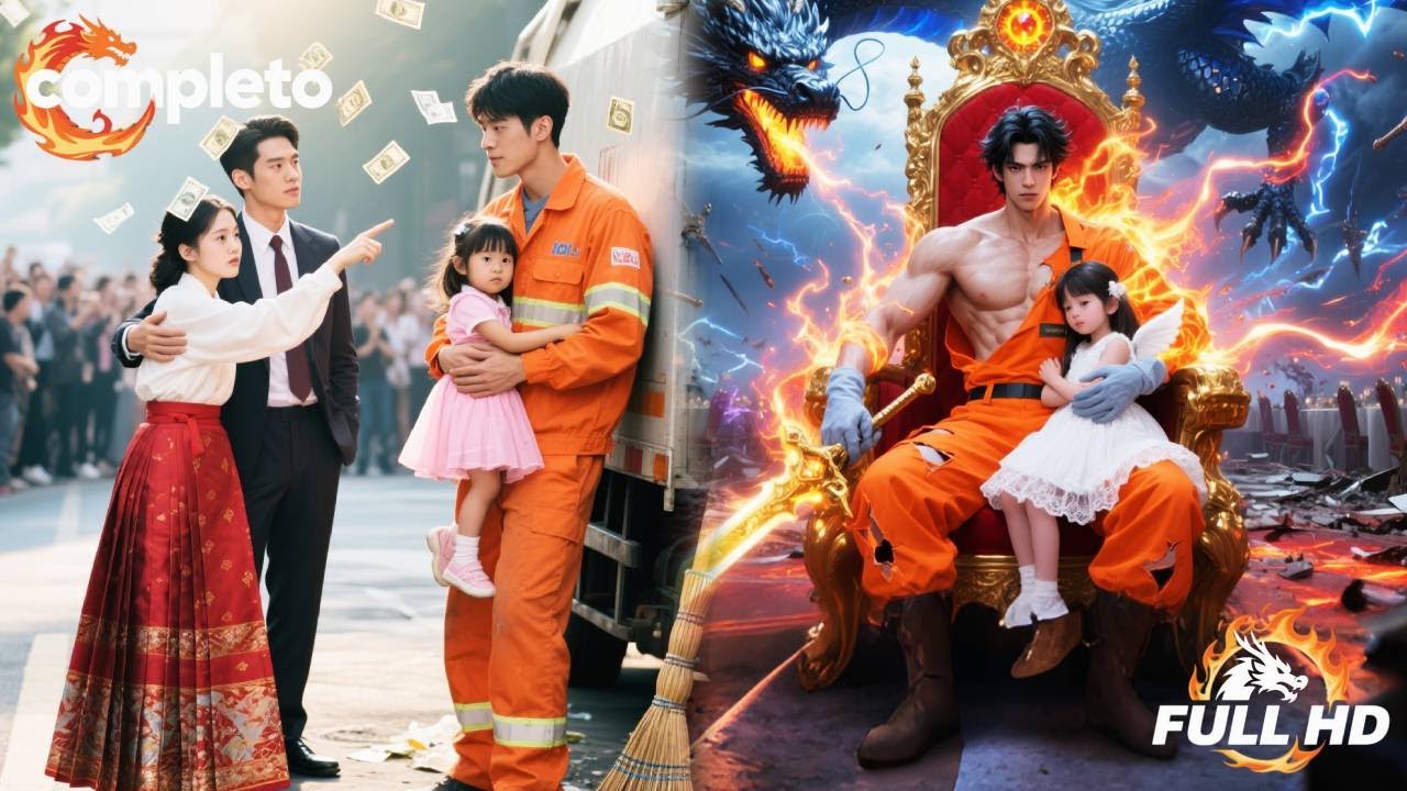 🔥Esposa deja a limpiador y su hijo,sin saber q él es el Dios de la Guerra. ¡Tarde para arrepentirse!