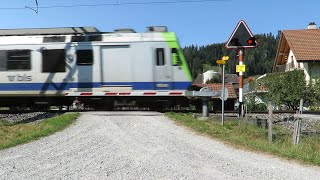 Railroad Crossing - Bowil Ch - Bahnübergang Wydenhubel , Passage À Niveau