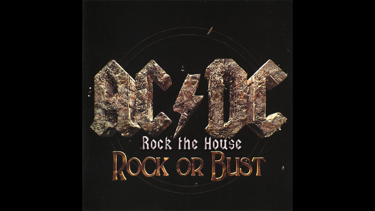 ACDC - ROCK THE HOUSE Guitar Backing Track with Original Vocals