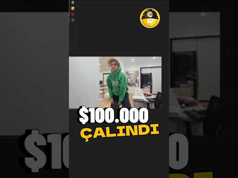 $100.000 Parasını canlı yayında çaldırdı ‼️ #kripto #bitcoin #kriptopara