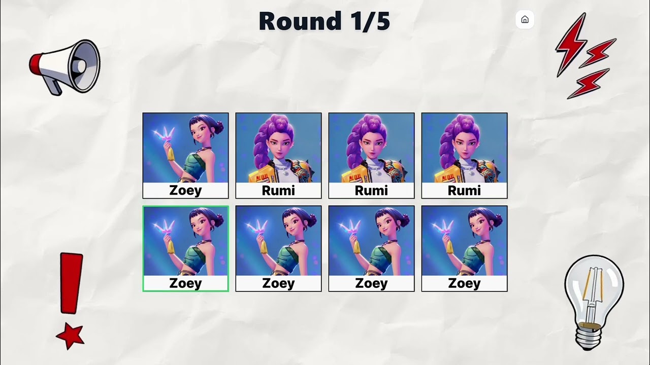 Say "Rumi & Jinu" on the Beat. KPOP Demon Hunters Challenge. From Easy to Insane