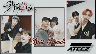 Stray Kids and Ateez Being Best Friends on Kingdom [StayAtiny 🤝🏼 getting fed]