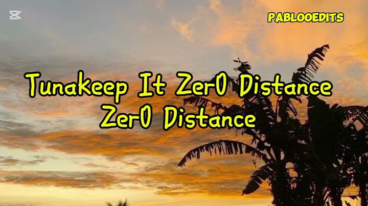 ZERO DISTANCE (LYRICS) - OCHUNGULO FAMILY