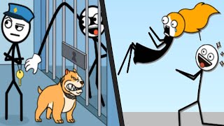 THIEF PUZZLE TO PASS A LEVEL vs DROP THE ITEM - All Levels New UPDATE Satisfying Double Mobile Games screenshot 5