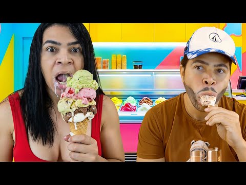 NUNCA DEIXE A KATIA SERVIR SORVETE SOZINHA! (Olha no que deu) EP 02