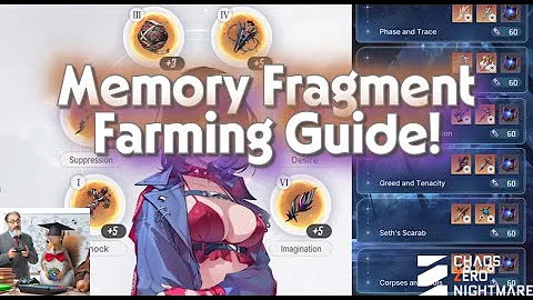 Chaos Zero Nightmare - Memory Fragment Farming Guide for the Future!!!