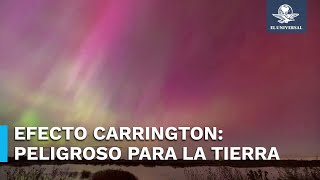 Auroras boreales en México podrían anticipar fenómeno Carrington, afirma científico