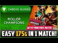 Roller Champions - 175g IN YOUR FIRST MATCH! (Achievement / Trophy Guide)