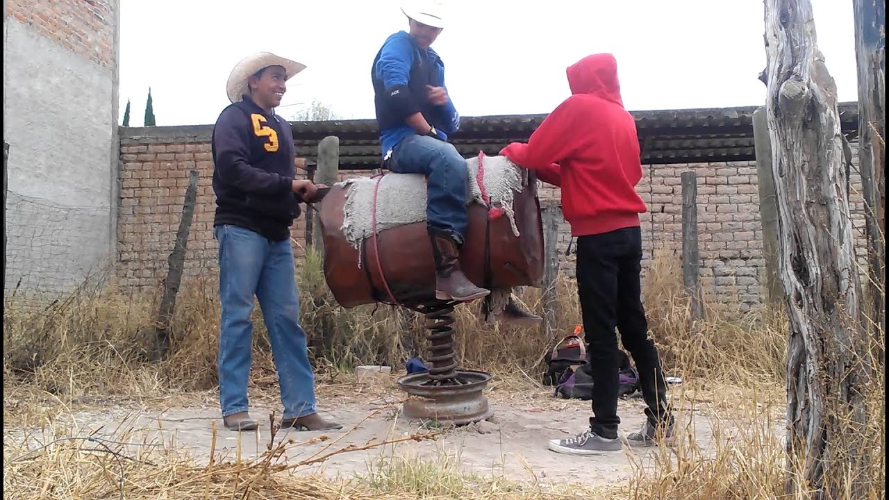 Bull Riding Practice - YouTube