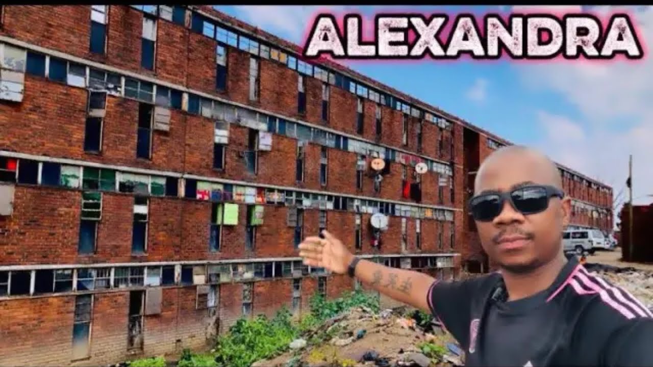 Опасные районы поселка Александра, Южная Африка